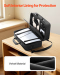 PS5 Slim Carrying Case Travel Bag EVA Soft Lining