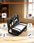 PS5 Slim Carrying Case Travel Bag EVA Soft Lining