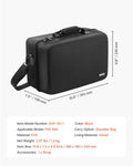PS5 Slim Carrying Case Travel Bag EVA Soft Lining