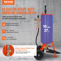 10 Gallon Sand Blaster 60-110 PSI Portable Abrasive Blasting Tank Kit