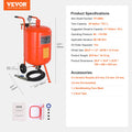 20 Gallon Sandblaster 60-110 PSI Portable Abrasive Tank Kit