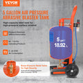5 Gallon Sandblaster 60-110 PSI High Pressure 4 Nozzles
