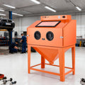 Sandblasting Cabinet 435L Dual Guns 1200W Dust Collector