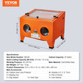 25 Gallon Sandblasting Cabinet 40-120PSI Benchtop Sand Blaster