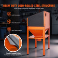 60 Gallon Sandblasting Cabinet Stand Blasting Gun 4 Nozzles