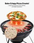 Pizza Stone 406x355mm Cordierite 15mm Thick Oven Baking Bread
