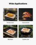 Pizza Stone 406x355mm Cordierite 15mm Thick Oven Baking Bread