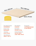 Pizza Stone 406x355mm Cordierite 15mm Thick Oven Baking Bread