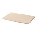 Pizza Stone, 508 x 355 mm Rectangular Cordierite Pizza Stone, Extra Large Baking-Stone with PP Scraper, 17 mm Thick Heat-Resistant Cordierite, for Oven, Baking Bread & Pizzas, BBQ Grilling