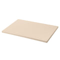 Pizza Stone, 508 x 355 mm Rectangular Cordierite Pizza Stone, Extra Large Baking-Stone with Aluminum Peel, 15 mm Thick Heat-Resistant Cordierite, for Oven, Baking Bread & Pizzas, BBQ Grilling