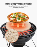 Pizza Stone 381mm Round Cordierite Extra Large 17mm Thick