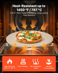 Pizza Stone 406mm Round Cordierite 17mm Thick Oven Baking
