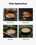 Pizza Stone 406mm Round Cordierite 17mm Thick Oven Baking