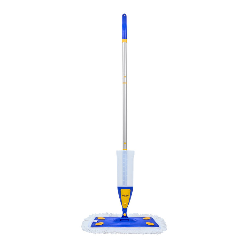 Spray Mop 800ml Microfibre Pads Wet Dry Floor Cleaning Tiles Wood