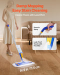 Spray Mop 800ml Microfibre Pads Wet Dry Floor Cleaning Tiles Wood