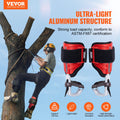 Tree Climbing Spikes 1 Pair Aluminum Spurs 350lbs Arborist Gear