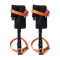 Tree Climbing Spikes Set 1 Pair Steel Spurs Safety Rope Harness 350lbs