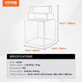 8-Bar Towel Rack Outdoor PVC Poolside Spa Bathroom White