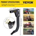 Hitch Ripper 40.6cm Shank Box Scraper Blade Tractor 4 Hole