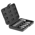 Torx Bit Socket Set 13pc T8-T60 S2 Alloy Steel 1/4 3/8 1/2in