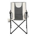 Folding Camping Chair 3 Positions 260lbs Padded High Back Armrest