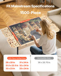 1500 Piece Puzzle Table 86x63cm 4 Drawers Wheels Adjustable