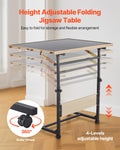 1500 Piece Puzzle Table 86x63cm 4 Drawers Wheels Adjustable