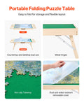 Puzzle Board 1500pc 86x63cm Folding Legs Wooden Jigsaw Portable