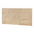 3D Wall Panels 4 Pack 120x60cm Stone Yellow PU Tiles 2.97m²
