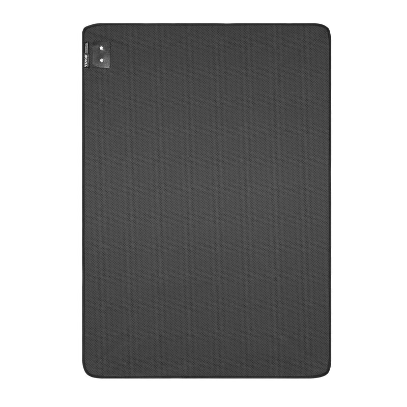 Grounding Mat 680x990mm Anti-Slip PU Leather Earthing Pad 15ft Cord