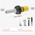 Devanti Hot Air Welder 1000W Heat Gun 50-600°C PVC Vinyl Torch Kit