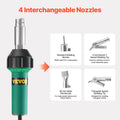 Hot Air Welder 1600W PVC TPO Vinyl Heat Gun & 9 Accessories