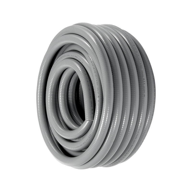 12.7mm Flexible Electrical Conduit 30.5m PVC Liquid-Tight Non-Metallic