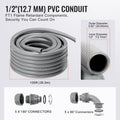 12.7mm Flexible Electrical Conduit 30.5m PVC Liquid-Tight Non-Metallic