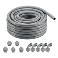 12.7mm Flexible Electrical Conduit 30.5m PVC Liquid-Tight Non-Metallic