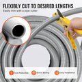 19.1mm PVC Liquid-Tight Conduit 30.5m + 10 Connectors IP65