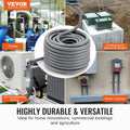 19.1mm PVC Liquid-Tight Conduit 30.5m + 10 Connectors IP65