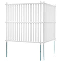 Privacy Fence Panels 1.22m x 1.22m Vinyl Screen Kit (2 Pack)