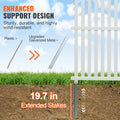 Privacy Fence Panels 1.22m x 1.22m Vinyl Screen Kit (2 Pack)