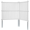 Privacy Fence Panels 1.22m x 1.22m Vinyl Screen Kit (2 Pack)