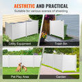 Air Conditioner Fence 4-Panel 50
