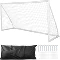Portable Soccer Goal, 3.7x1.8M Soccer Net, Adults Kids Backyard Soccer Net, Large Practice Soccer Net, Youth Training Soccer Goal Set, All-Weather Outdoor Soccer Goals with Carry Bag, 1 Pack