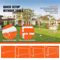 Portable Soccer Goal 3.7x1.8M Net Outdoor Backyard Training