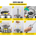 Stainless Steel 3.5Gal Hand Pump Sprayer 20