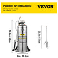 Stainless Steel 3.5Gal Hand Pump Sprayer 20