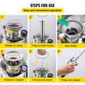 Stainless Steel Hand Pump Sprayer 1.5Gal 16