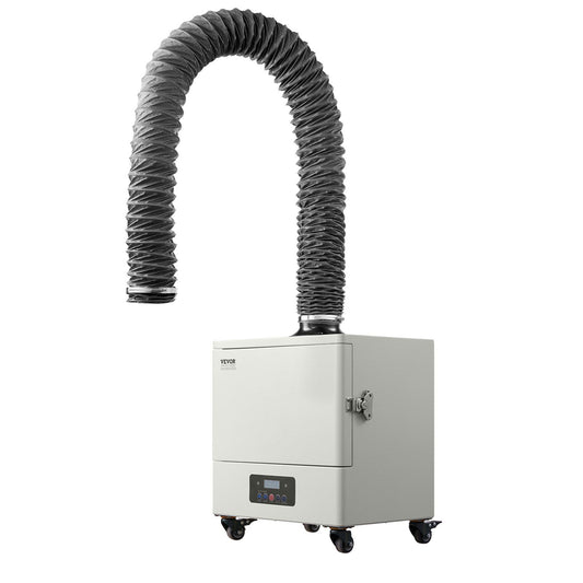 Solder Fume Extractor 459m³/h 280W 4-Stage Filter 10-Speed Remote