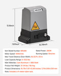 Electric Sliding Gate Opener 280W 816kg Chain Drive Infrared