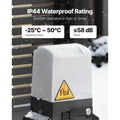 550W Electric Sliding Gate Opener 1500kg Chain Drive Infrared Sensor