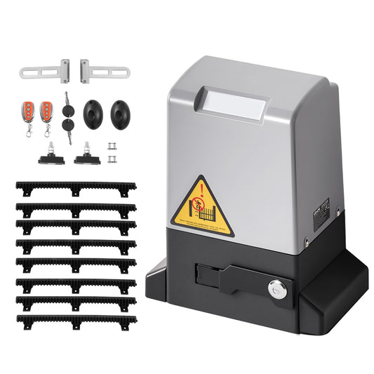 Sliding Gate Opener 550W 1500kg Chain Drive Infrared Sensor